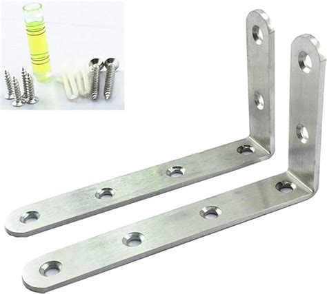 buy metal l bracket 103 long|Amazon.com: Large L Brackets.